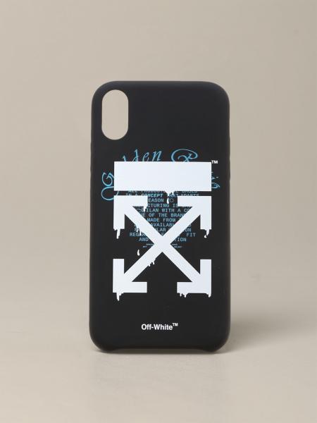 Off-White Outlet: Off White cover with logo - Black | Off-White cover ...