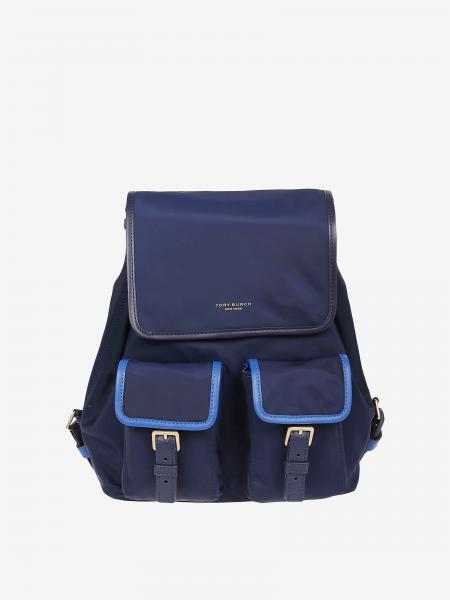 Tory Burch Outlet: backpack for woman - Royal Blue | Tory Burch backpack  58403 online on 
