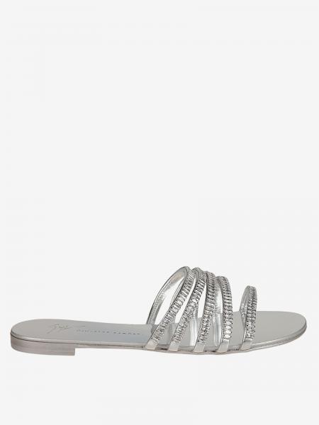 Giuseppe Zanotti Design sandal with micro rhinestones