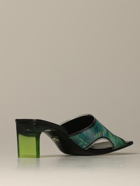 versace jungle print sandals