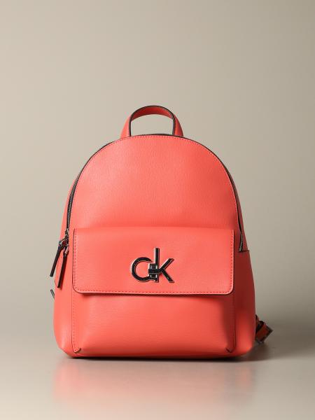 Calvin Klein Outlet: backpack for woman - Red | Calvin Klein backpack  K60K606336 online on 