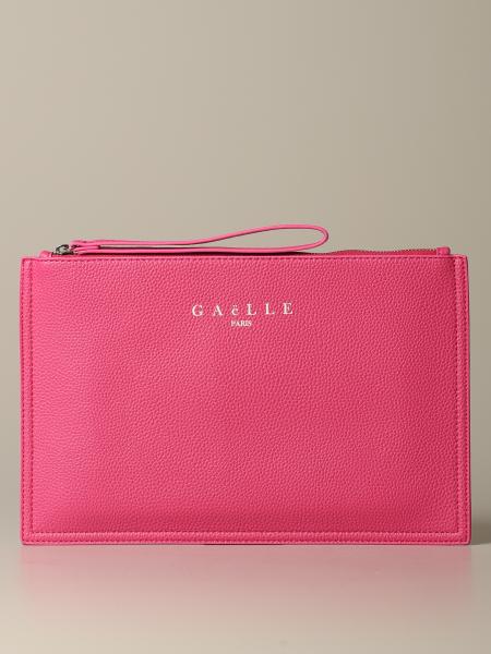 GAELLE BONHEUR: clutch for woman - Fuchsia | Gaelle Bonheur clutch 1414 ...