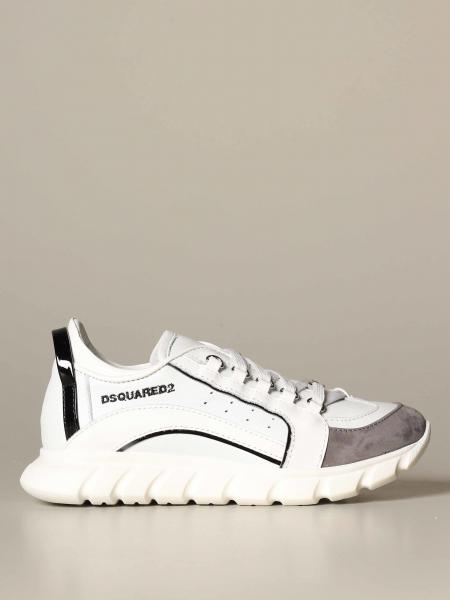Dsquared2 Junior lace-up sneakers with logo