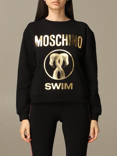 moschino sweatshirt women's sale