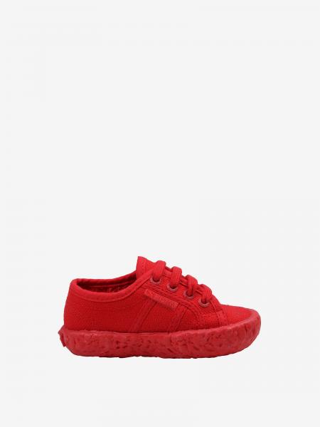 Tub hulp houder Superga Outlet: canvas sneakers with logo - Red | Superga shoes s0099t0  online on GIGLIO.COM