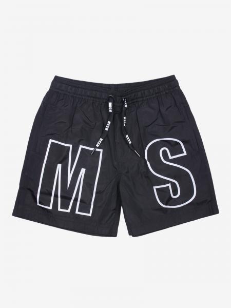 Msgm Kids logo 泳裤