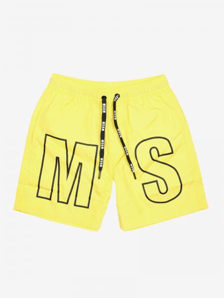 Msgm Kids logo 泳裤