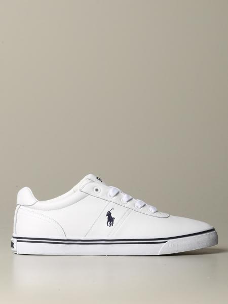 Outlet de Polo Ralph Lauren: Zapatillas para hombre, Blanco | Zapatillas Polo Ralph Lauren línea en GIGLIO.COM