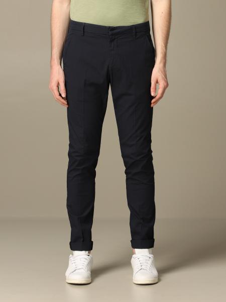 Dondup Outlet: casual trousers - Blue | Pants Dondup UP235 CS0106 ...