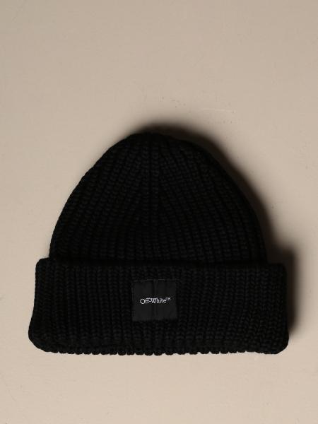 OFF-WHITE: Off White pure wool hat with logo - Black | Off-White hat ...