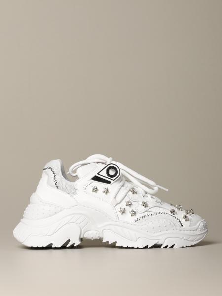 N° 21 Outlet: sneakers for woman - White | N° 21 sneakers 20ESP00150015 ...