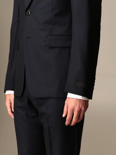 PRADA: Classic single-breasted suit | Suit Prada Men Blue | Suit 