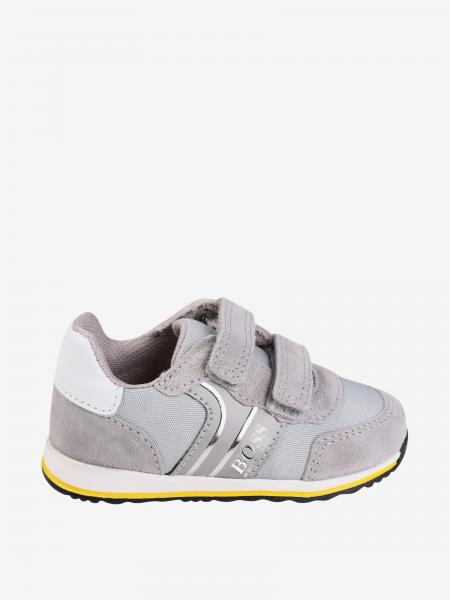 diefstal mist handelaar Boss Outlet: shoes for boys - Grey | Boss shoes j09h17 online on GIGLIO.COM