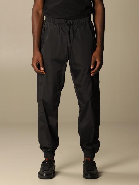 Marcelo Burlon Outlet: jogging trousers in technical fabric - Black