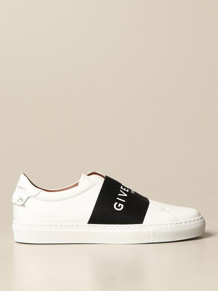 GIVENCHY: sneakers in calfskin with logoed band | Sneakers 
