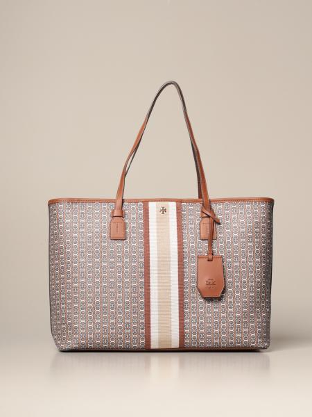 TORY BURCH: tote bags for women - Brown | Tory Burch tote bags 58450 online  on 