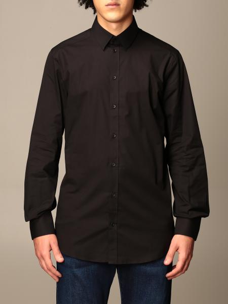 Dolce & Gabbana Outlet: basic shirt - Black | Shirt Dolce & Gabbana ...