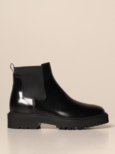 Chelsea H543 Hogan ankle boot in brushed leather