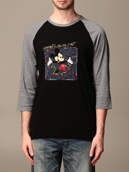 yves saint laurent t shirt grey