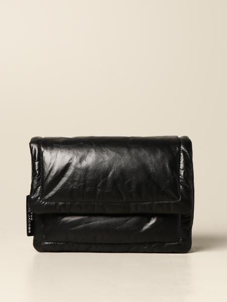 MARC JACOBS: The Pillow bag in ultralight leather - Grey