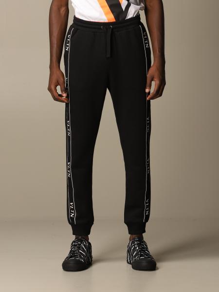 black jogging trousers