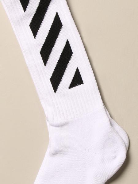 white off socks