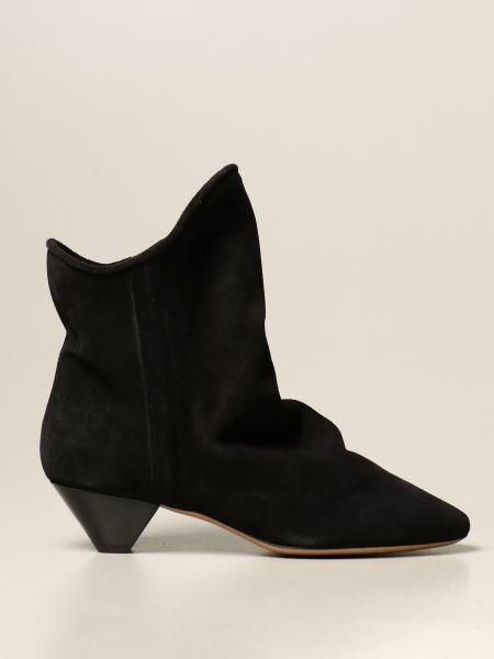 isabel marant suede bootie