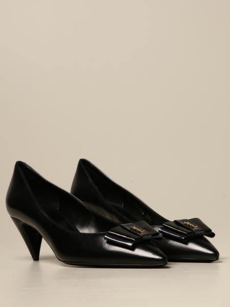 saint laurent neon heels