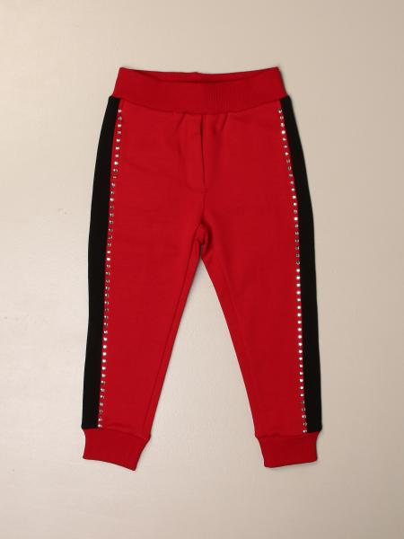 Monnalisa jogging trousers with bands and studs