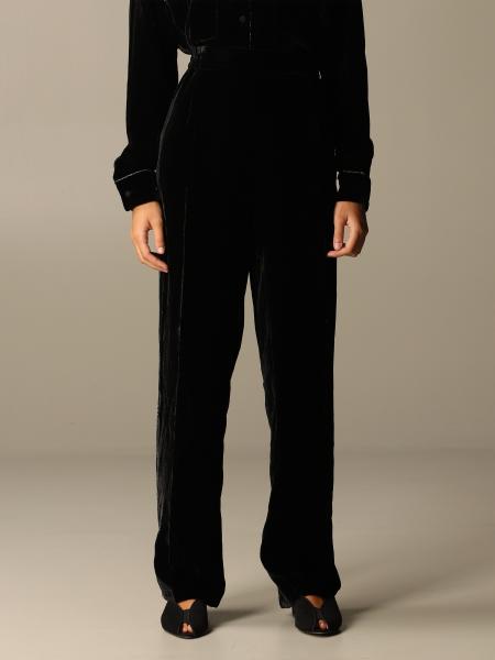 black velvet jogging pants