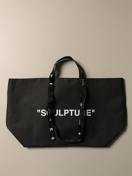 Off-White White Commercial Sculpture Tote Bag