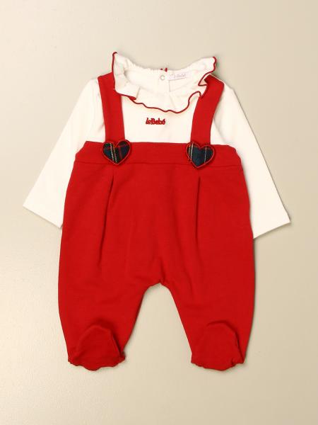 Le Bebé: Tutina con piede Le Bebè con bretelle