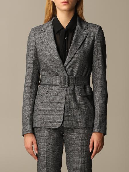 LIU JO: blazer for woman Grey | Liu Jo blazer WF0040T4523 online on GIGLIO.COM