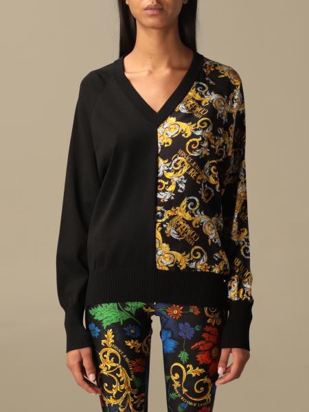 versace print sweater