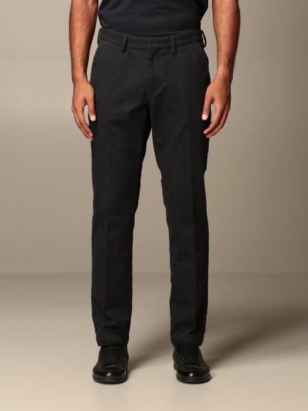 BOSS: trousers with america pockets - Grey | Boss pants 50438098 online ...