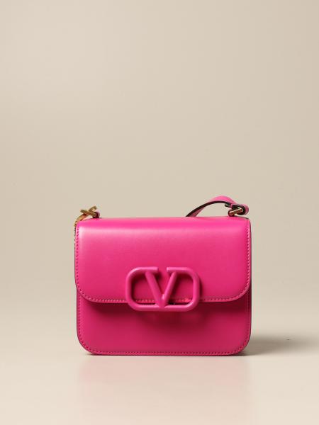Pittig pack Vulkaan VALENTINO GARAVANI: VSling leather bag - Pink | Valentino Garavani mini bag  UW2B0F01 HFB online on GIGLIO.COM