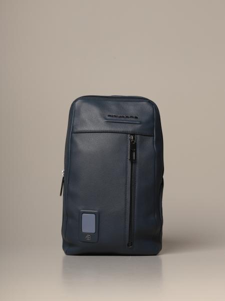 Borsello a monospalla Akron Piquadro personalizzabile porta iPad mini