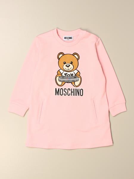 MOSCHINO BABY Maglia MVO000LBA11 Rossa Teddy Disegnato Autunno Inverno 2020 2t