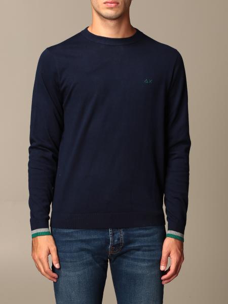 mens ecru roll neck jumper