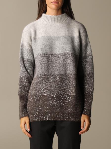 FABIANA FILIPPI: sweater for woman - Grey | Fabiana Filippi sweater ...
