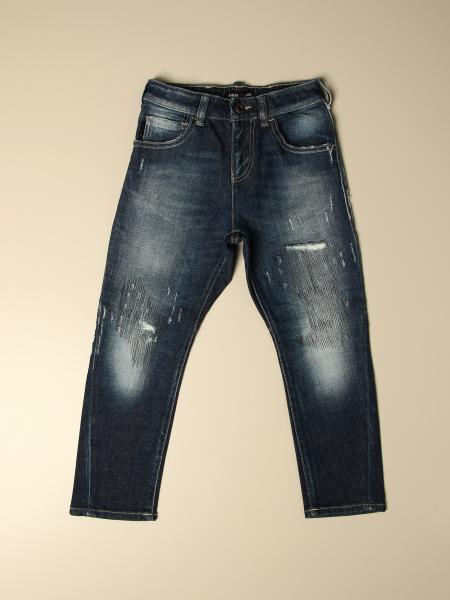 Emporio Armani jeans in used denim