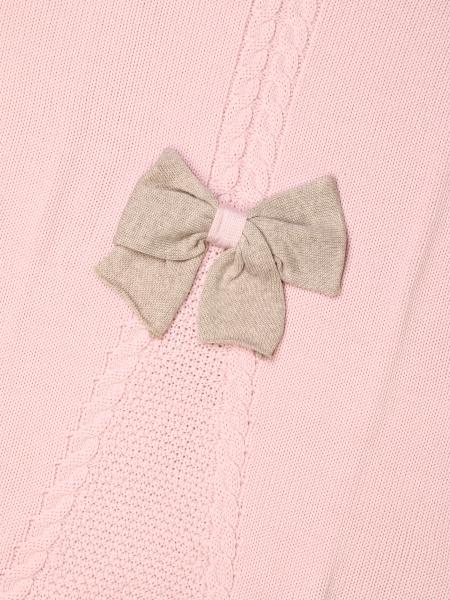 SIOLA: blanket in pure Merino wool - Pink | Blanket Siola E13-07F ...