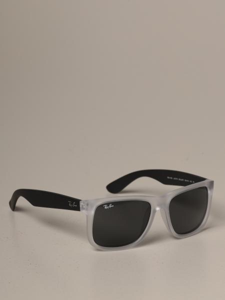 Ray-Ban Outlet: sunglasses for man - Grey | Ray-Ban sunglasses RB 4165  online on 