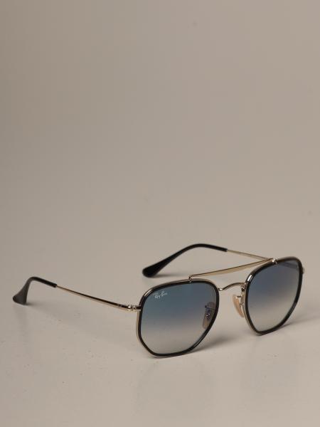 Ray-Ban Outlet: sunglasses for men - Gnawed Blue | Ray-Ban sunglasses RB  3648-M THE MARSHALL II online at GIGLIO.COM