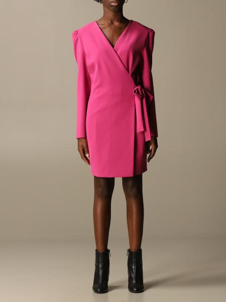 Abito corto Boutique Moschino con fiocco