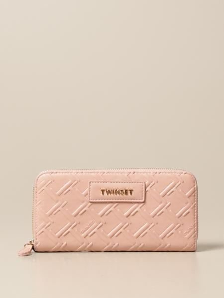 TWINSET: wallet for woman - Pink | Twinset wallet 202TB7164 online on ...