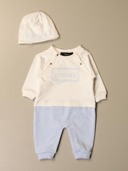 Young Versace Outlet: Kit naissance bébé - Blanc