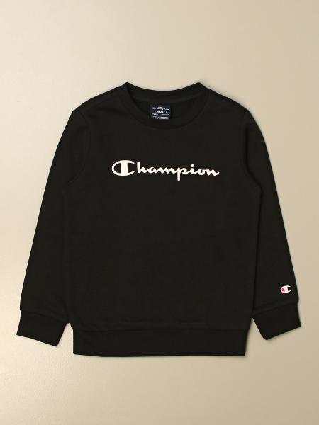 CHAMPION: jumper for boy - Black 1 | Champion jumper 305360 online at ...