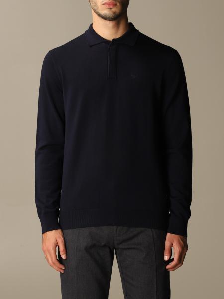 Emporio Armani basic polo shirt with logo