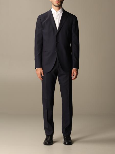 Boglioli Outlet: suit for men - Blue | Boglioli suit N2182E BGU079 ...